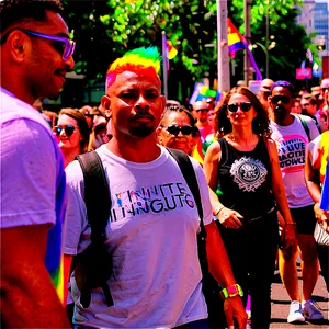 Pride March Crowds PNG 23 PNG