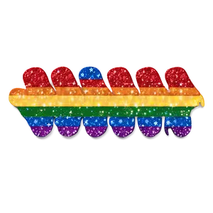 Pride Rainbow Glitter Png 05062024 PNG image