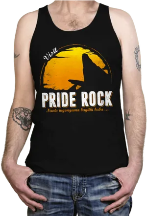 Pride Rock Tank Top PNG