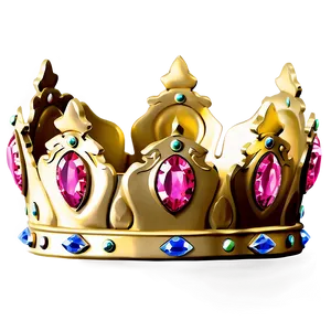 Prince Crown With Gems Png 06282024 PNG image