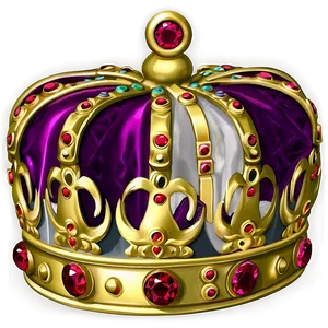 Prince Crown With Rubies Png 06282024 PNG image