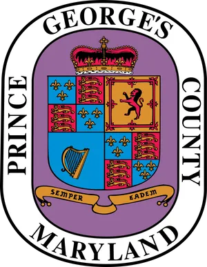 Prince Georges County Maryland Seal PNG image