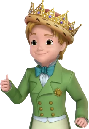 Prince James Sofiathe First Thumbs Up PNG image