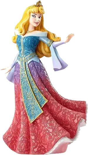 Princess Aurora Elegant Pose PNG image