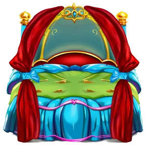 Princess Bed Fantasy PNG 38 PNG