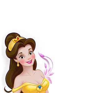 Princess Belle C PNG image