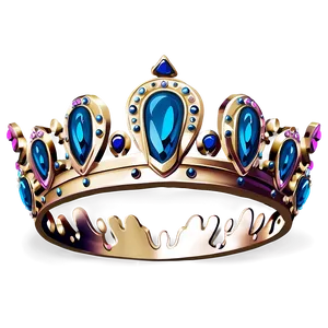 Princess Crown For Princess Party PNG 05252024