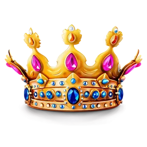 Princess Crown With Feathers Png 05252024 PNG image