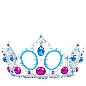 Princess Crown With Lace Png Mur PNG image