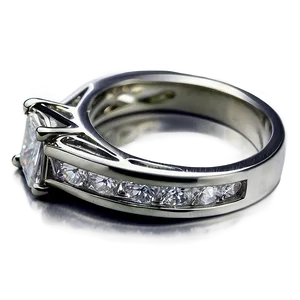 Princess Cut Rings PNG Sfv PNG