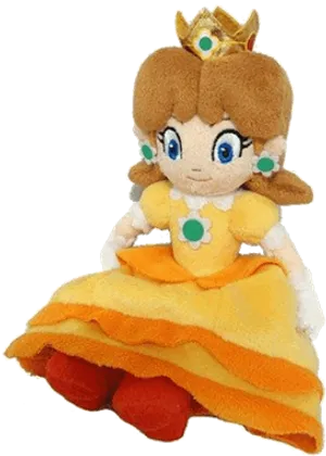 Princess Daisy Plush Toy PNG image