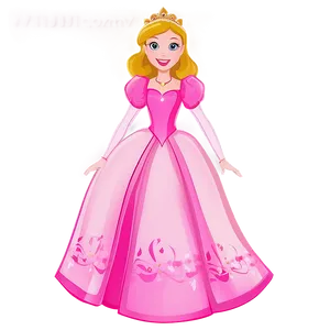 Princess Girl Cartoon Png 06132024 PNG image