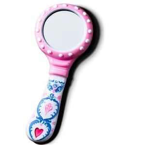 Princess Hand Mirror Png Wet PNG image