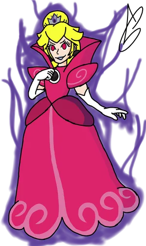 Princess Peach Fan Art.png PNG image