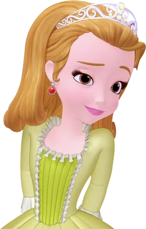 Princess Sofia Animated Portrait PNG image