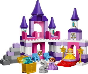 Princess Sofia Castle Playset PNG