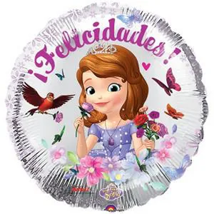 Princess Sofia Celebration Balloon PNG