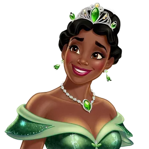 Princess Tiana And Frog Png 05252024 PNG image