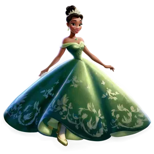 Princess Tiana Fashionable PNG 05252024 PNG