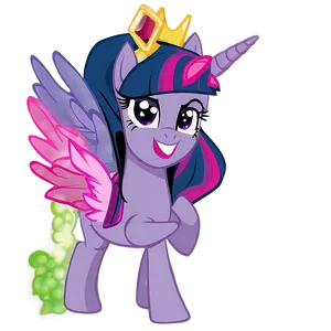 Princess Twilight Sparkle Cartoon PNG Oid6 PNG