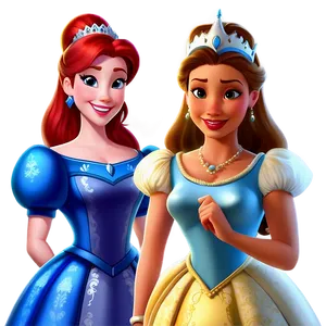Princesses In The Spotlight PNG 06242024