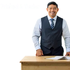 Principal And Teacher Png Pka21 PNG image