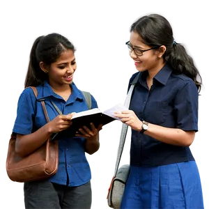 Principal Guiding Students PNG Gjb63 PNG