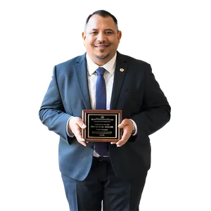 Principal With Award PNG Tnn95 PNG