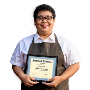 Principal With Certificate PNG Rks33 PNG