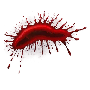 Printable Blood Splatter Transparent 05262024