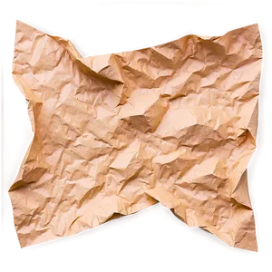 Printable Crumpled Paper Texture PNG 06282024