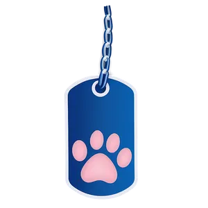 Printable Dog Tag Template Png 06122024 PNG image