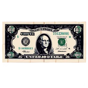 Printable Dollar Bill Template Png Uvc32 PNG image