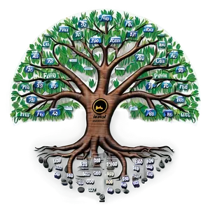 Printable Family Reunion Tree Diagram PNG 24 PNG