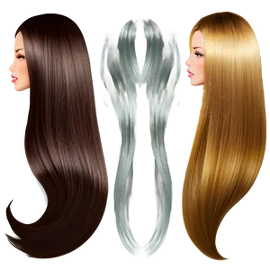 Printable Hair Clipart PNG 06282024 PNG
