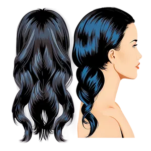 Printable Hair Clipart PNG 63 PNG