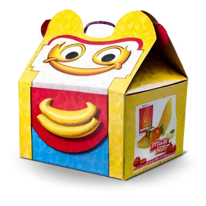 Printable Happy Meal Box Template Png 06212024 PNG image