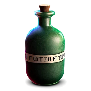 Printable Potion Bottle PNG 06132024