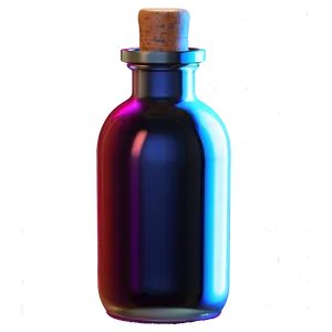 Printable Potion Bottle PNG Qec