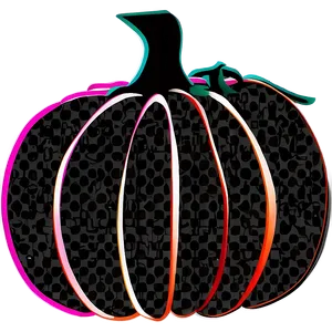 Printable Pumpkin Silhouette PNG Wut
