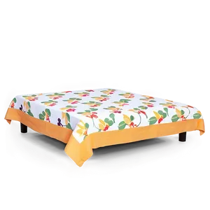 Printed Bed Sheet Png 06272024 PNG image