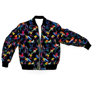 Printed Bomber Jacket Unique PNG Hkp PNG