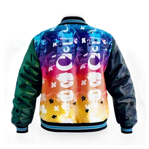 Printed Bomber Jacket Unique PNG Ryt37 PNG
