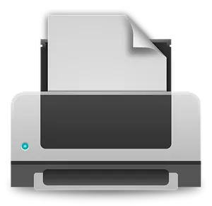 Printer Icon Graphic PNG image