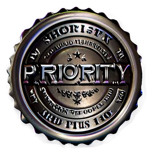 Priority Stamp Png 05252024 PNG image