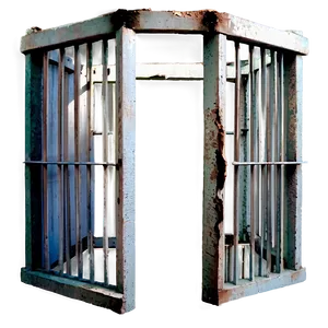 Prison Cell In Ruins PNG Bbx