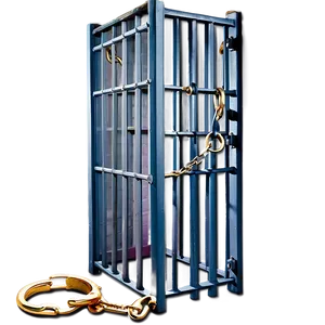 Prison Cell With Shackles PNG Kli