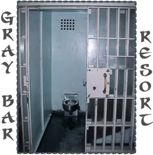 Prison Cellwith Barsand Toilet PNG image