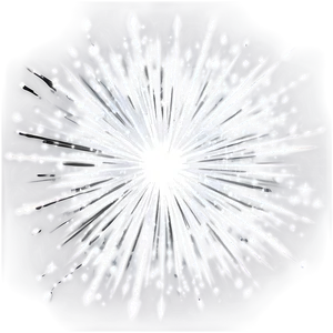 Pristine White Glitter Blast PNG Lhk23