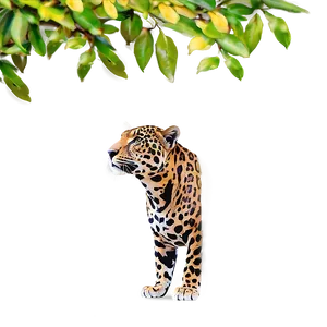 Pristine Wilderness Jaguar PNG Wif